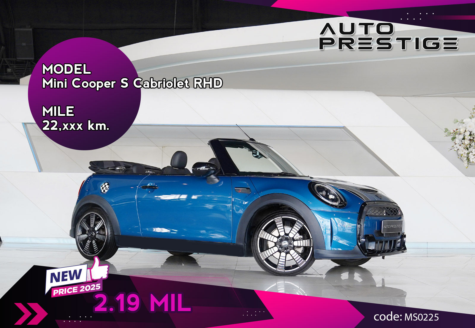 Mini Cooper S Cabriolet RHD Other Brand